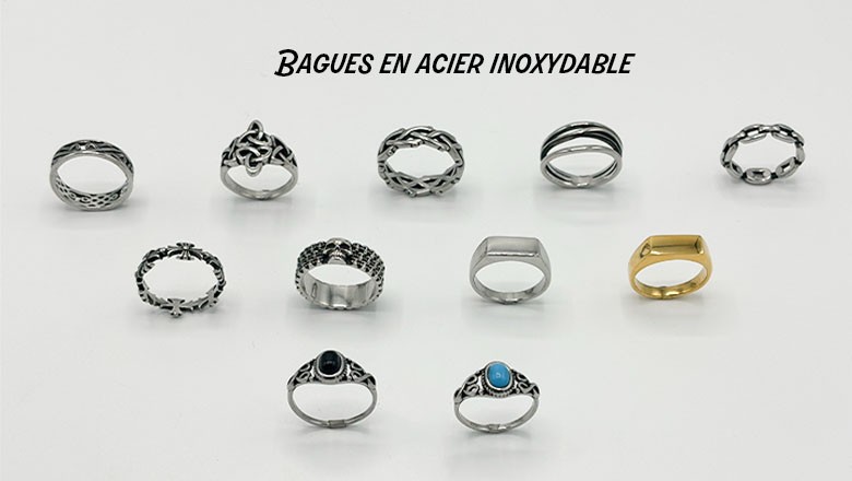 Bagues acier inoxydable